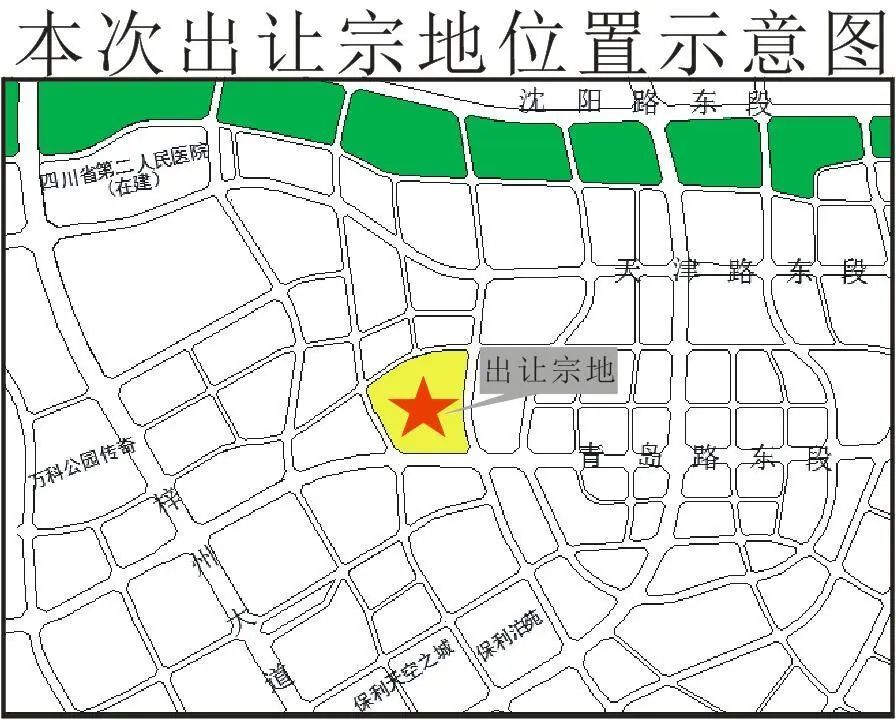 直管区万安街道高饭店村四组(梓州大道东侧,青岛路东段北侧)规划用途