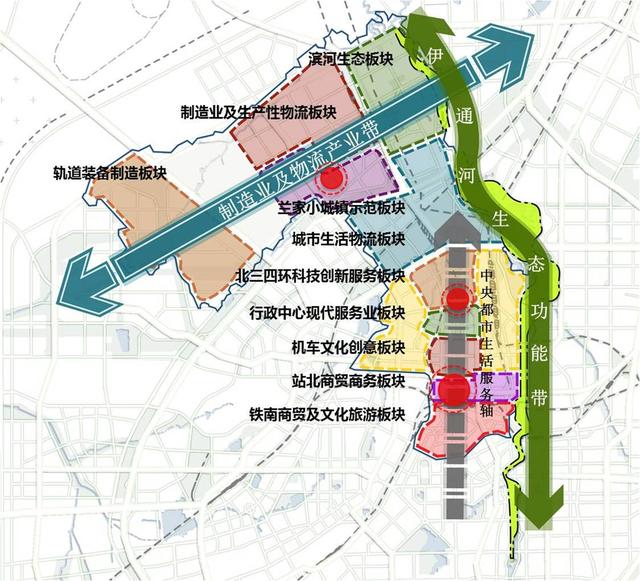 长春市宽城区兰家镇未来发展空间结构规划