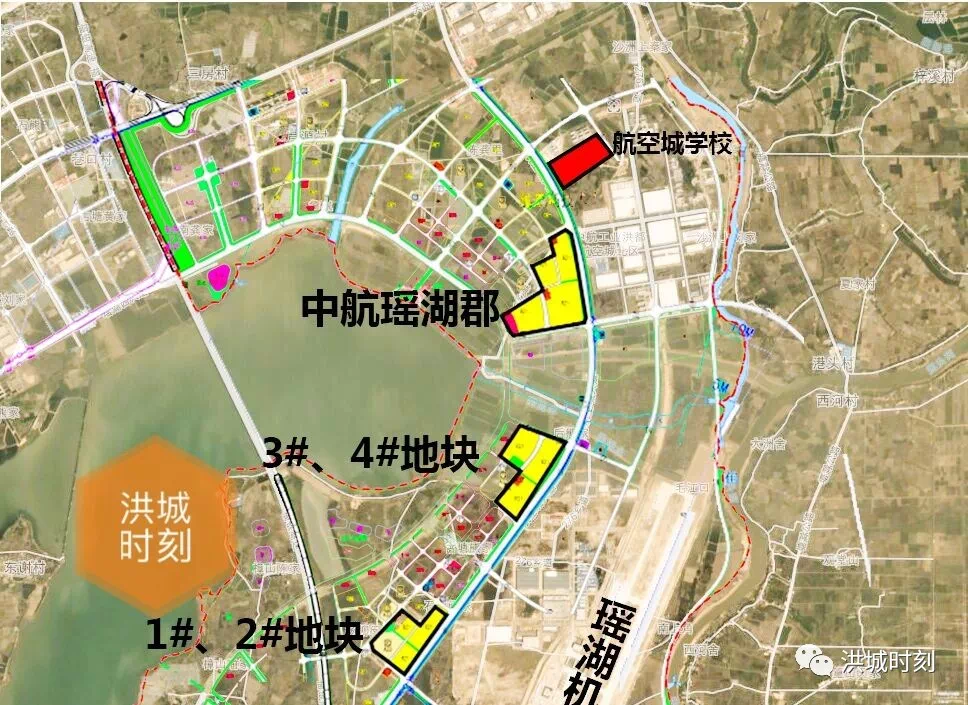 航空城学校 除了"筑巢",区域内第一所学校,航空城学校也已经启动招标