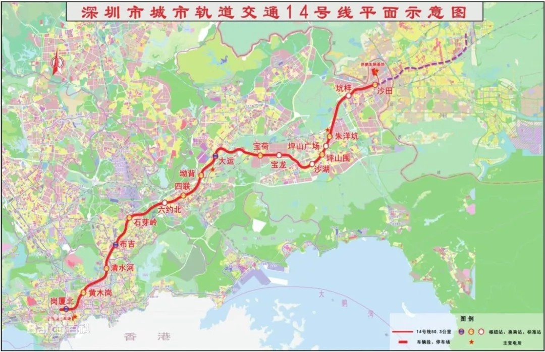 深圳地铁14号线惠州段最新进展深惠两地交通到底有多方便