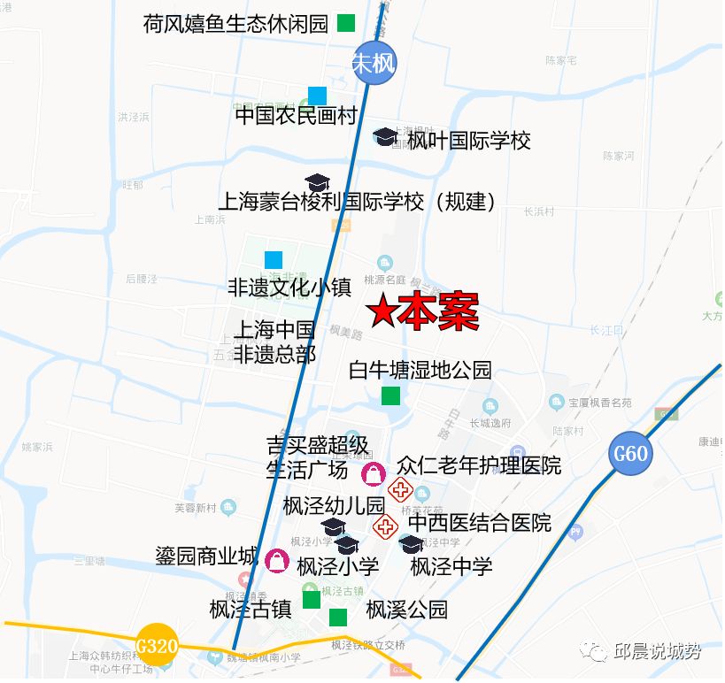 公交枫泾9路站点就在项目北侧,出门即可乘坐;未来还有轨交南枫线,沪嘉