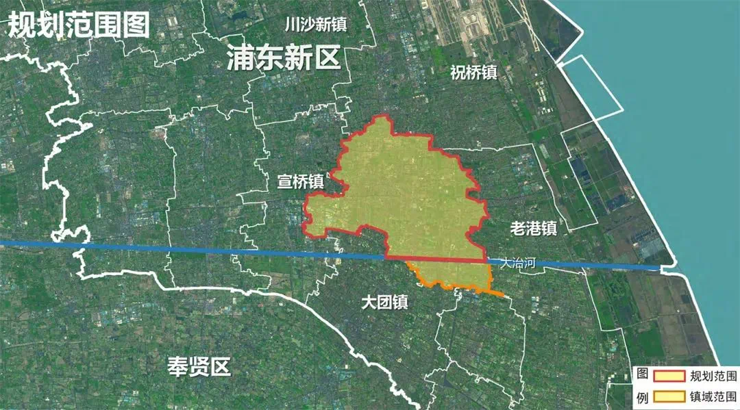 惠南镇国土空间总体规划发布建成浦东中部综合型节点城镇