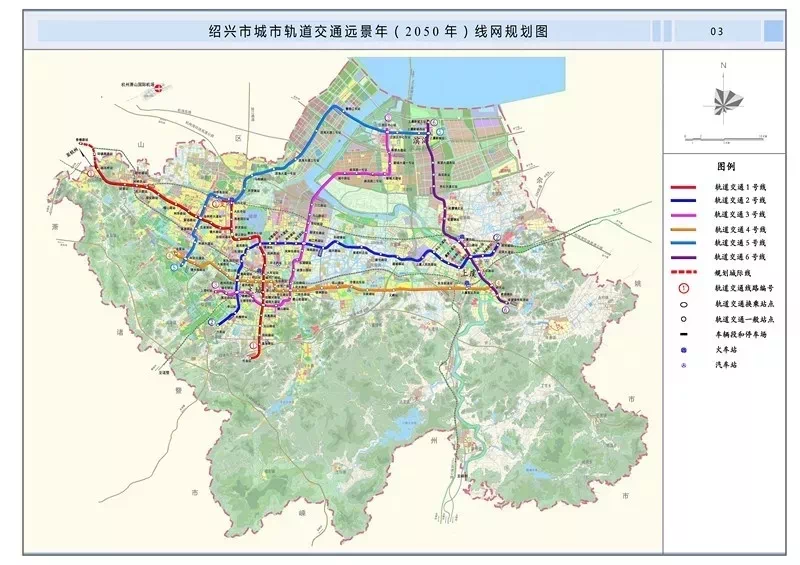 一张据说是绍兴最新地铁规划图在网上疯传.