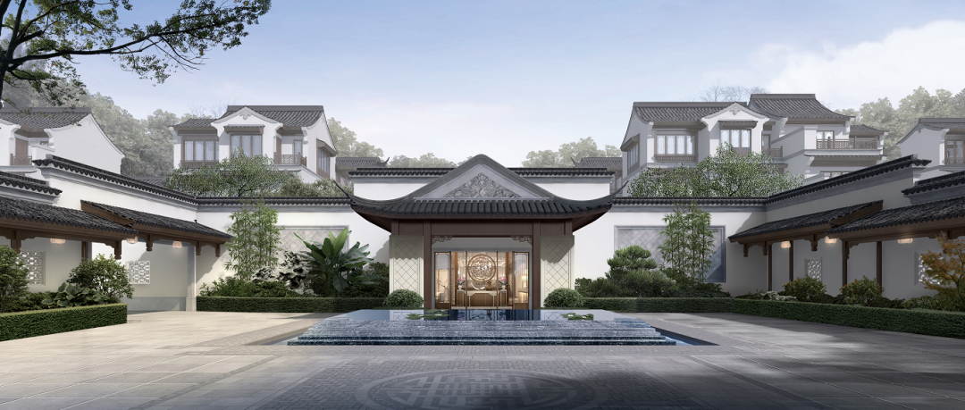 地王户型首发绍兴首个全盘纯中式合院复兴中式美学