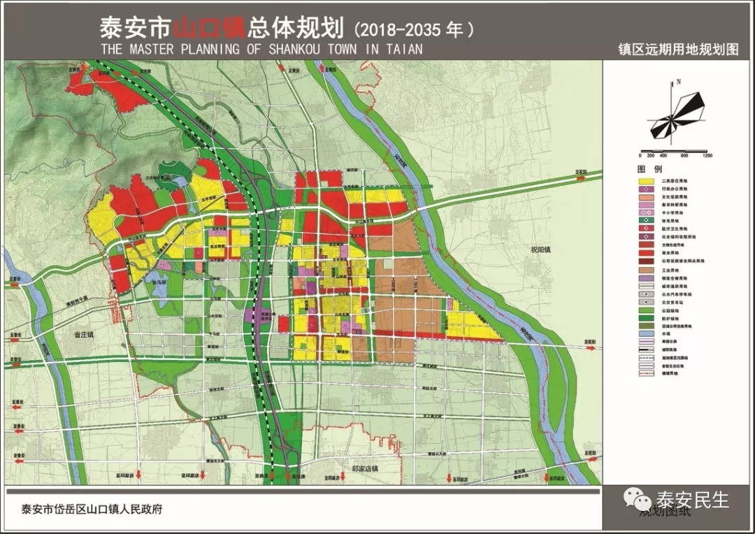 泰安市山口镇总体规划(2018-2035年)公示