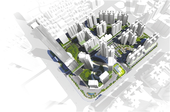 增托老所等,扩建冼村小学■更多公共空间:规划半下沉中央绿地广场"九