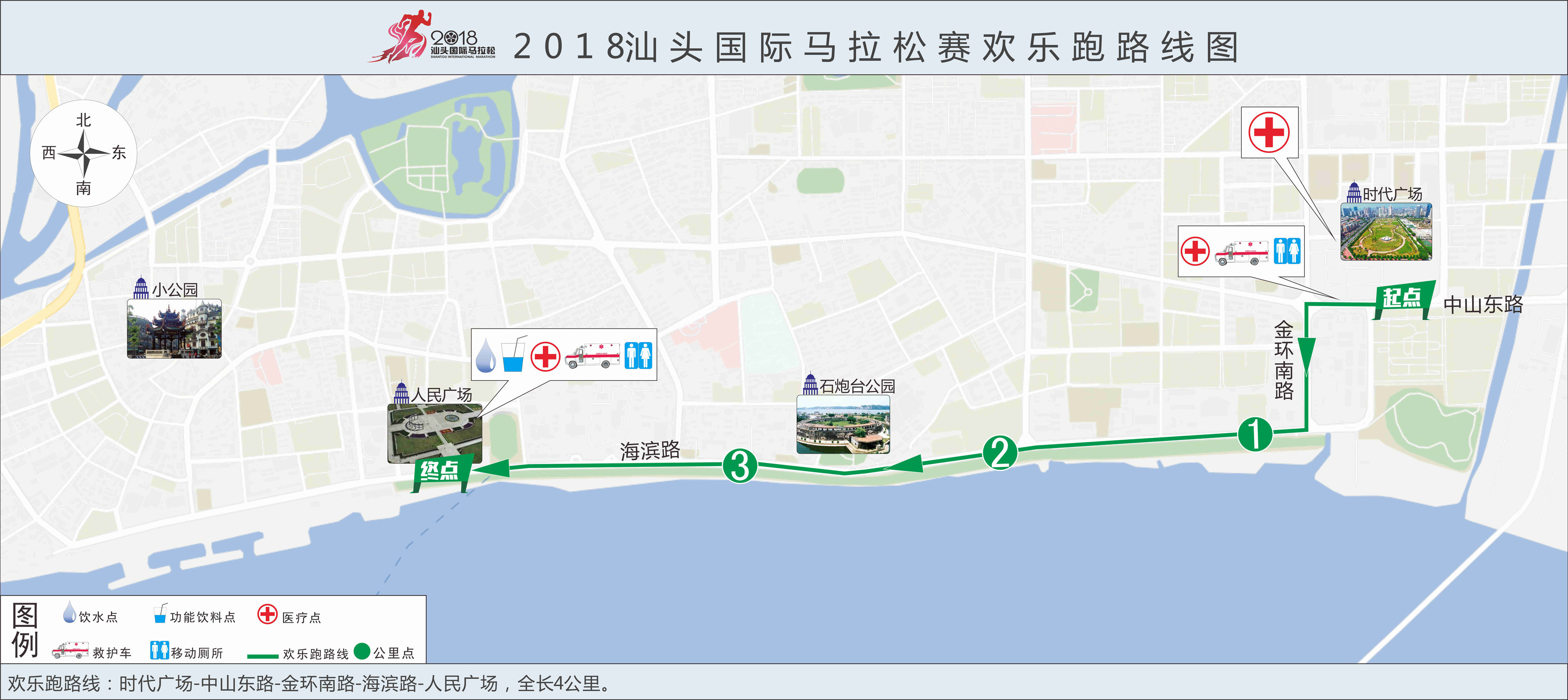 人民广场,小公园骑楼建筑群,礐石大桥,海滨长廊,石炮台公园,华侨公园