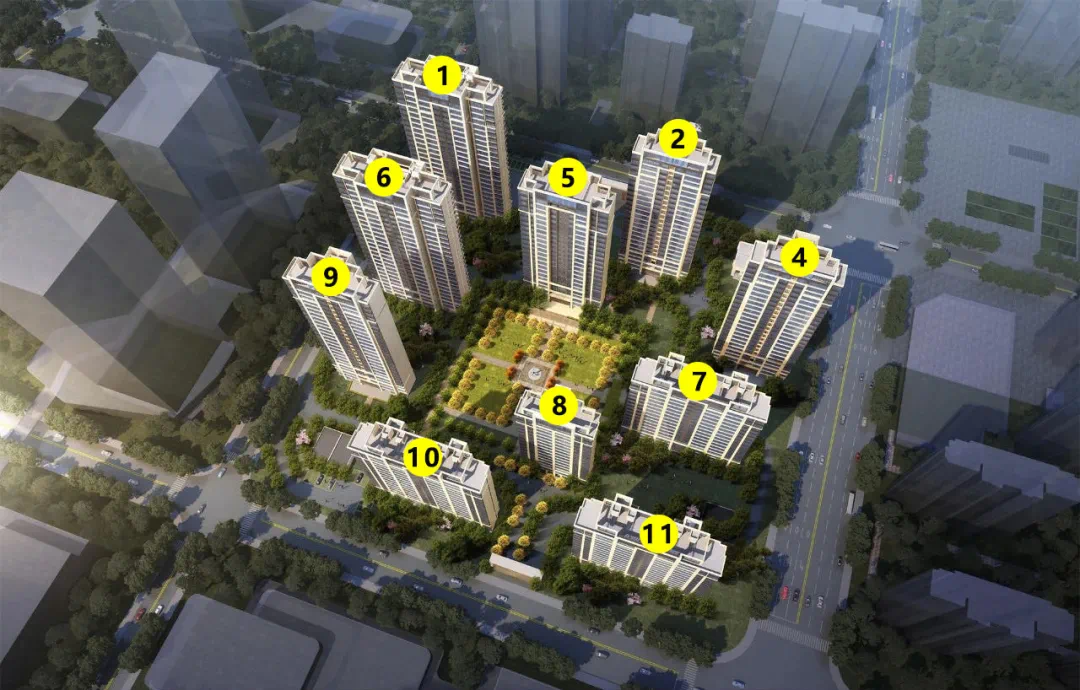 10幢高层,华发金融活力城1-5地块规划公示
