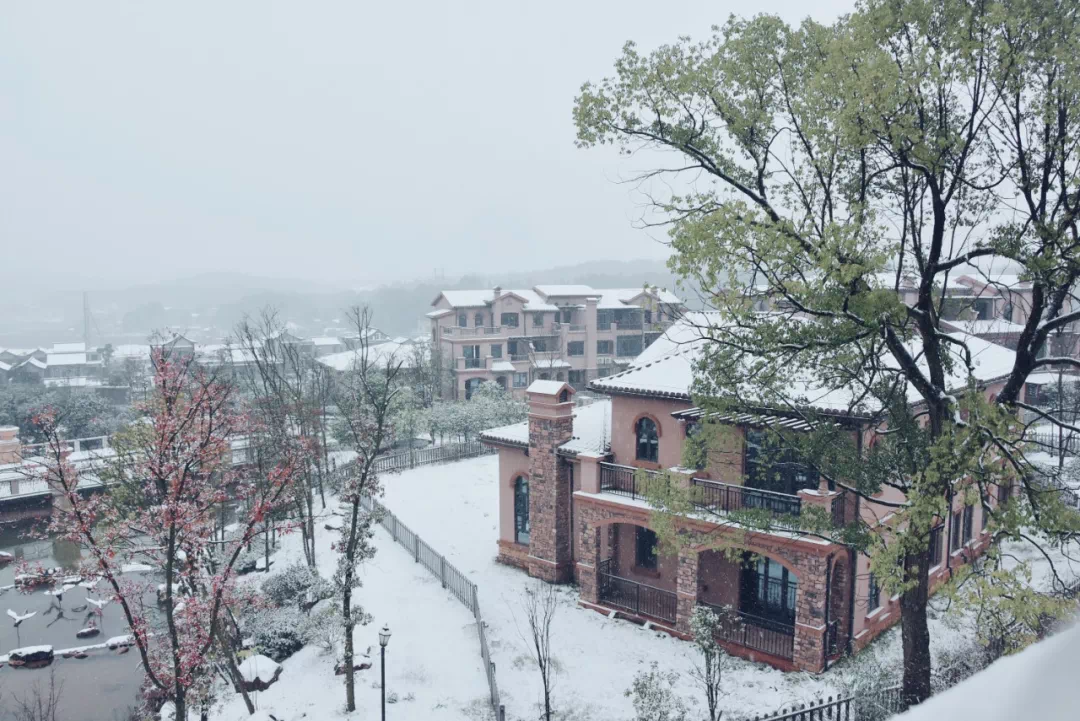 [青龙湾]美到惊艳 到株洲最美小镇看最美雪景