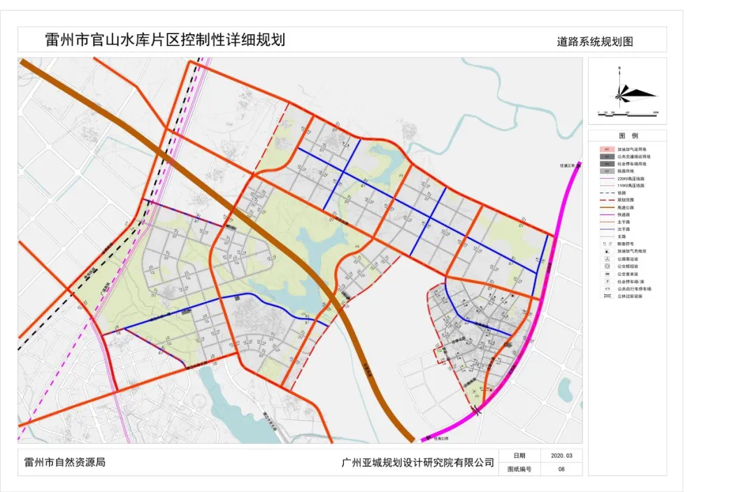 雷州市五大片区控制性详细规划公示规划面积达726973公