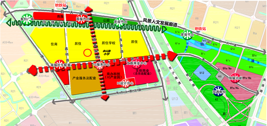 8亿!新吴区泰伯广场片区挂133亩宅地-无锡搜狐焦点