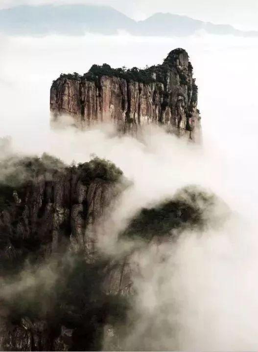 神仙居天姥山的水墨风景比光彩更动人的是意境