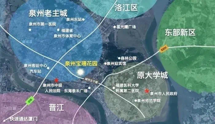 世茂漳州府深谙于此,择定九十九湾城芯稀壤,以1.