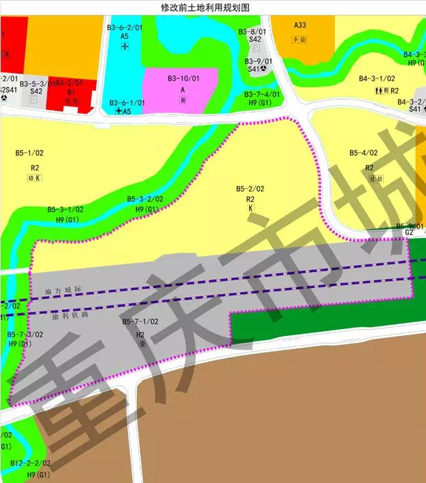 鱼嘴,西彭部分地块调规 涉及容积率变更