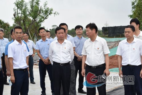 肖毅深入海西综合物流园和温泉景区调研
