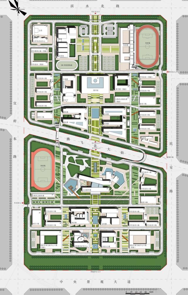 张家口未来之城要建可容纳14000学生的张家口学院!