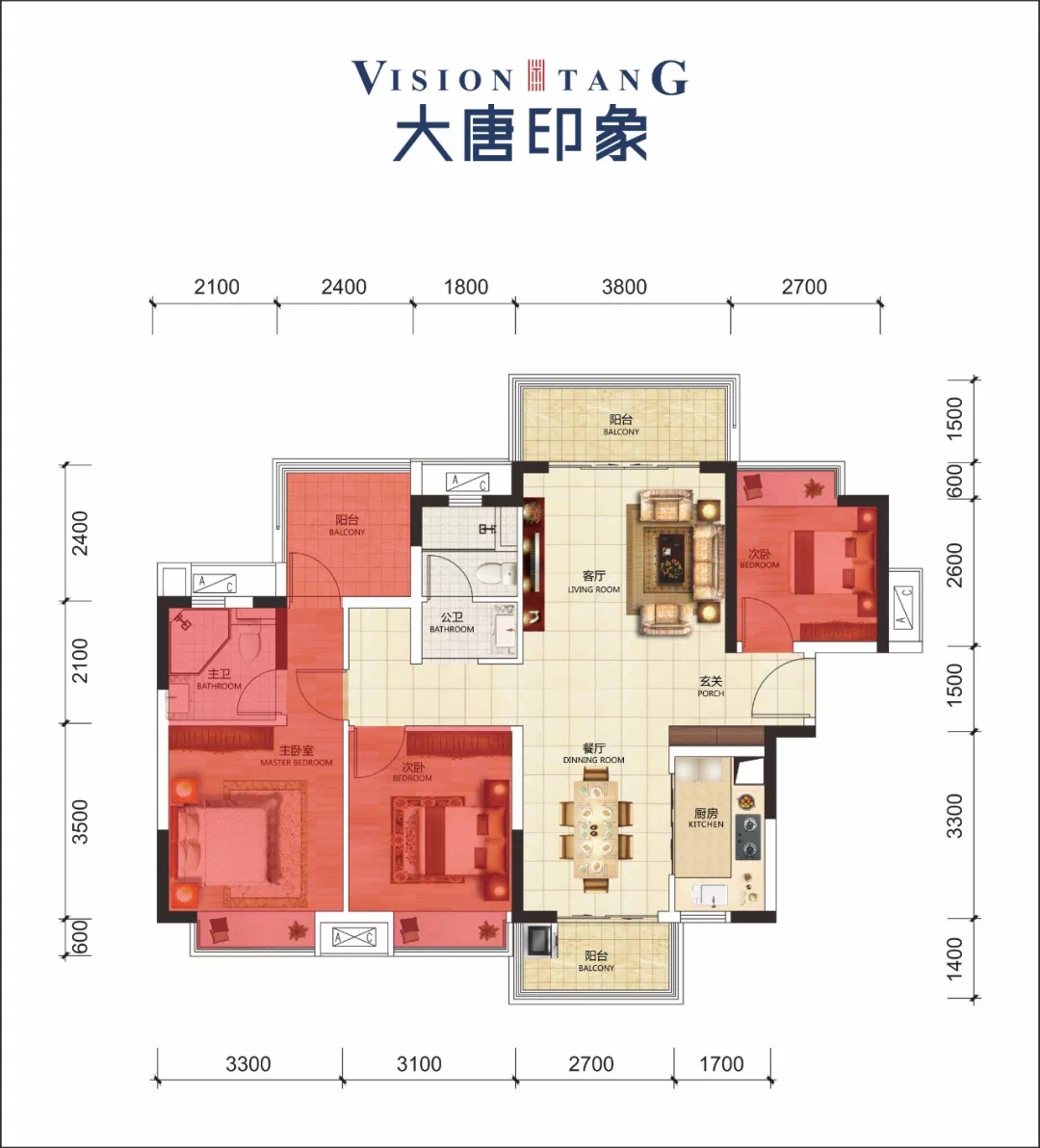 柳州人居30大唐印象为你揭秘115㎡第三代人居究竟如何