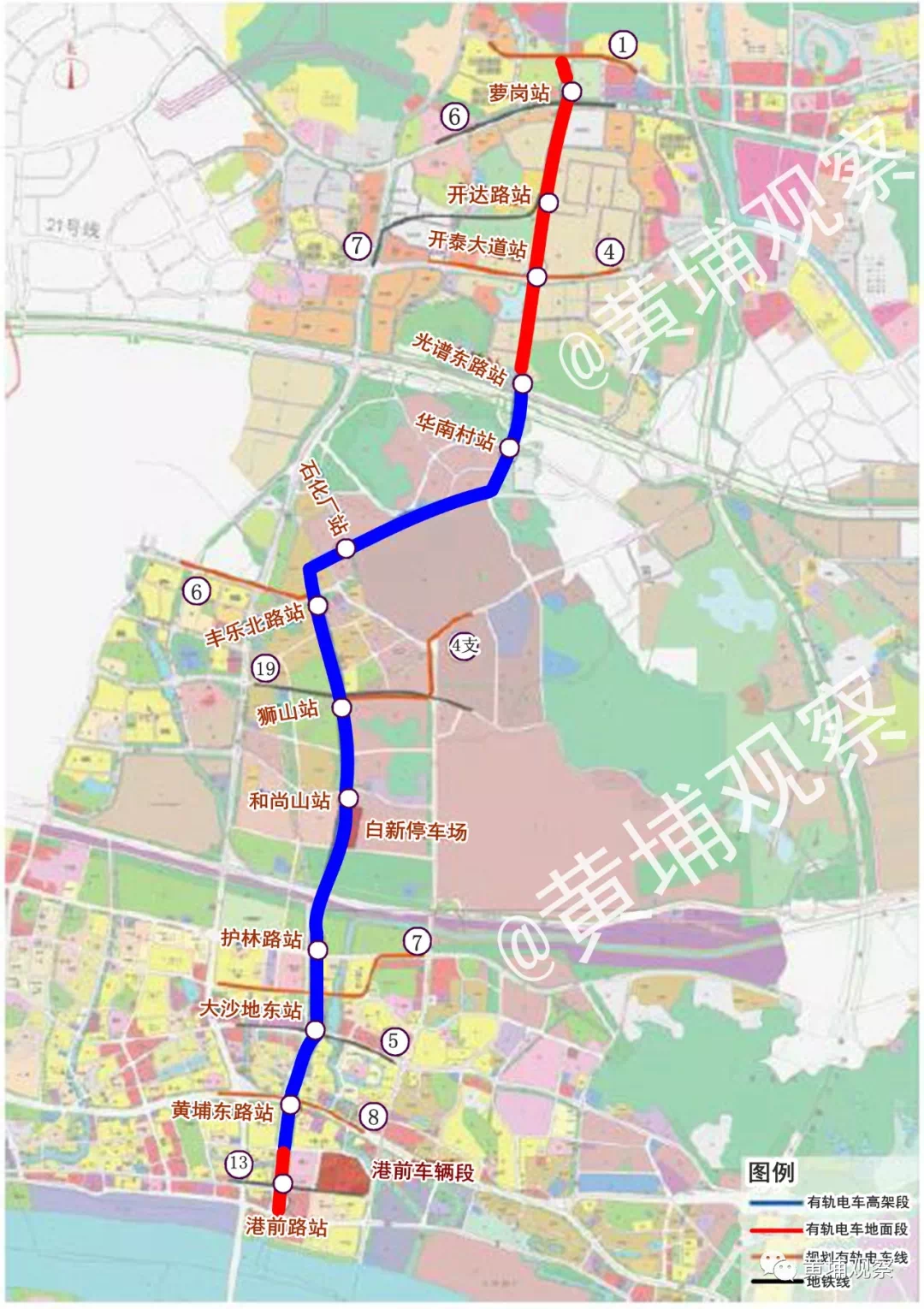 有轨电车3号线示意图72科丰路下穿科林路隧道即将动工除了新规划