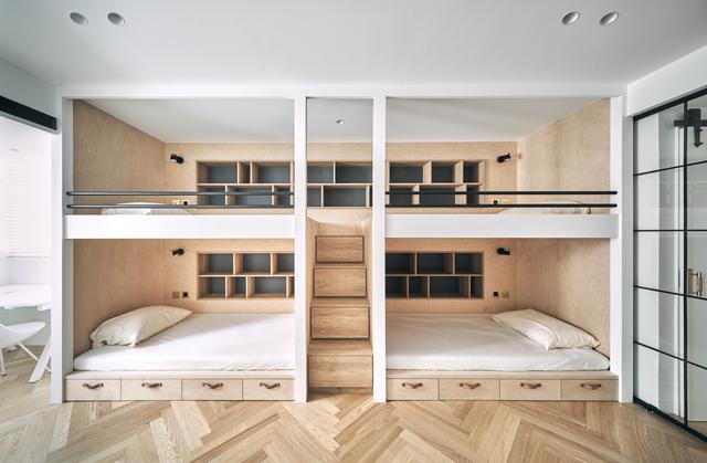 北欧装修案例儿童房真让我羡慕两个双胞胎的卧室