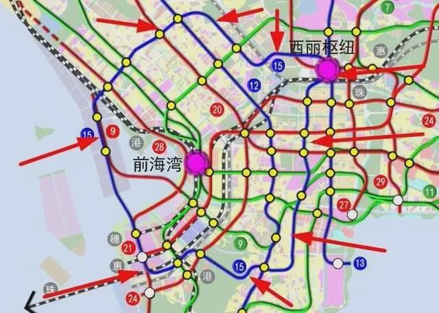 深圳地铁内环线曝光福田罗湖没戏