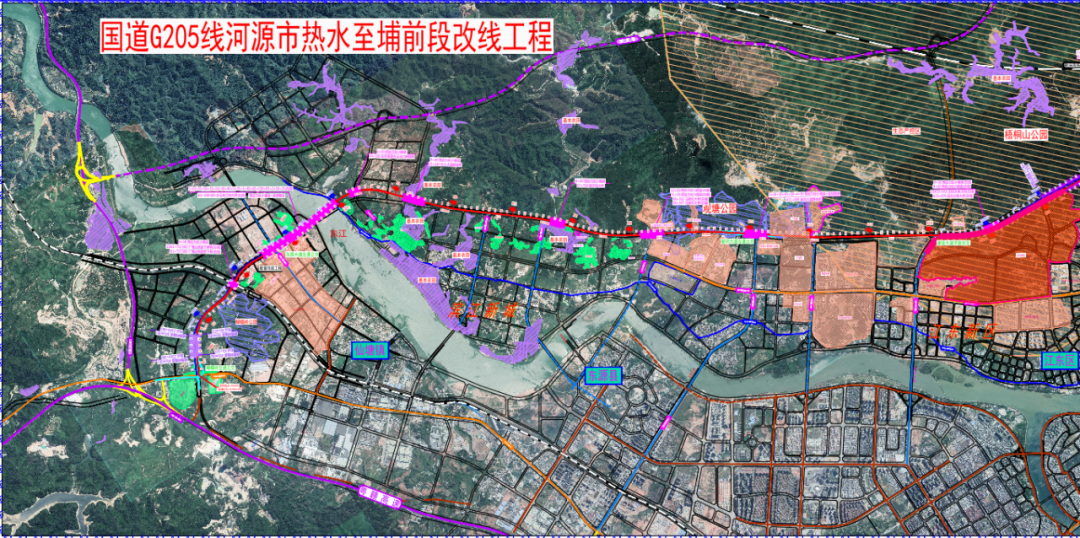 国道g205线热水至埔前段改线工程7月动工,全长约36公里