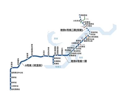 杭州十区将全面进入地铁时代6号线这些房产洼地板块