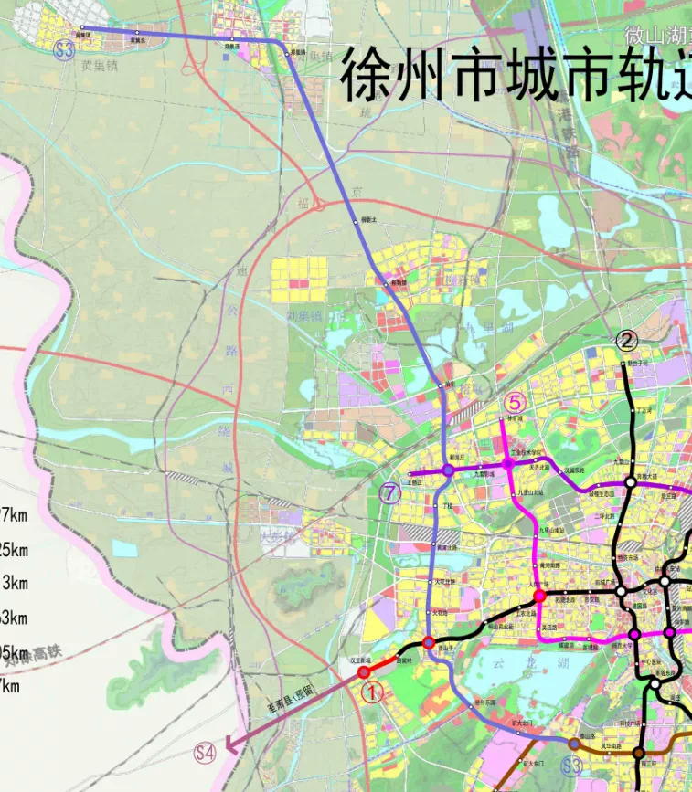 s4号线,安徽萧县加速融入徐州徐州和萧县之间的联系,随着各个交通项目