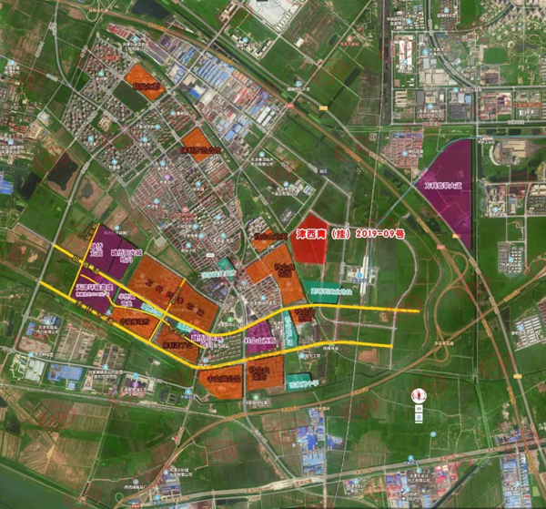 天津中北镇张家窝上架纯住地块楼面价万元左右