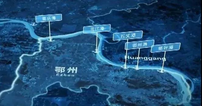 北抵长江,东接黄石市主城区与鄂州市花湖镇界,南接黄石市下陆区,铁山