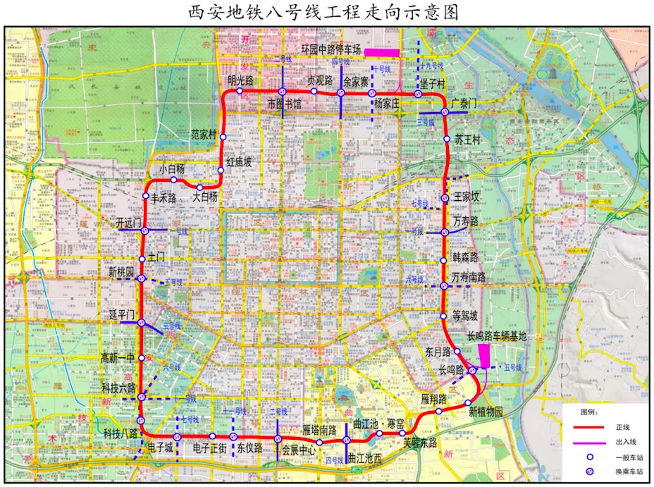 两大环线四环十二射西安交通即将大变样