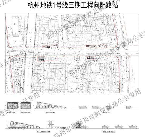 杭州地铁1号线三期又有4个站点建设方案公示了!