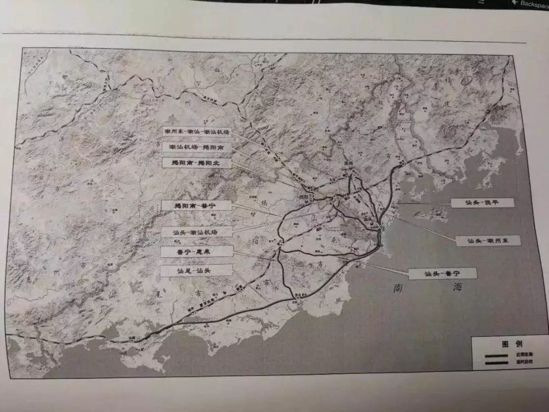 海峡西岸城市群粤东地区城际铁路网规划据了解,汕尾至汕头铁路是