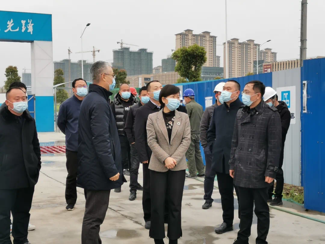 襄阳市副市长龙小红考察关圣古镇项目复工复产情况