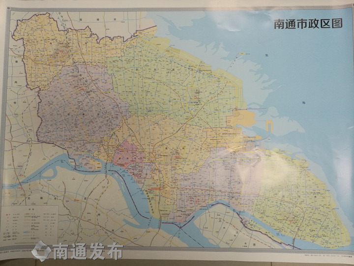 新版南通市政区图出炉丨首次标注海安市中创区和地铁站