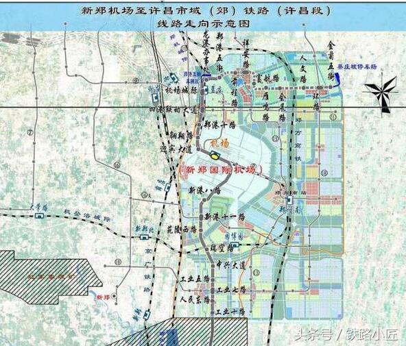 郑州地铁市域铁路新进展,郑州到许昌又多了一条通道