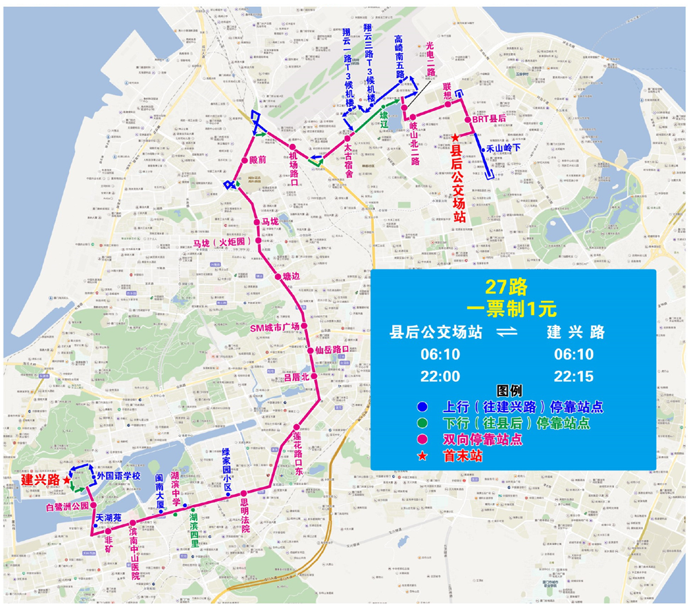 金尚片区的交通出行,同时提升象屿自贸区一期,二期的公交保障水平