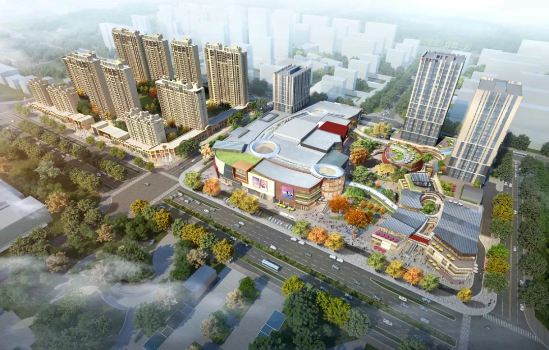 诸暨宝龙广场效果图