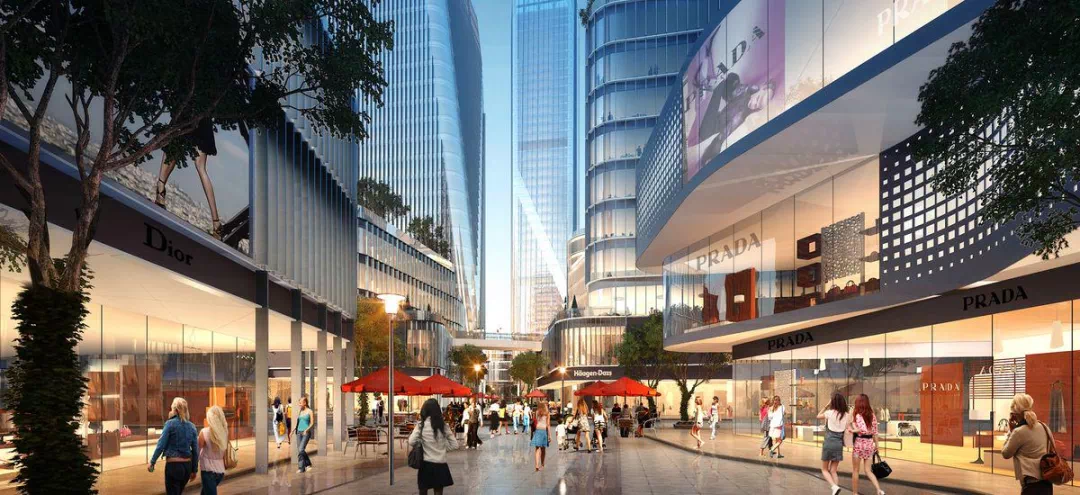 福州中骏世界城购物中心封顶预计2022年底开业