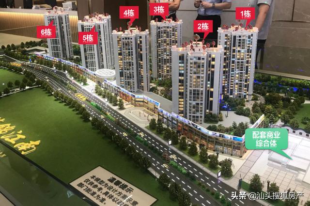 项目现状 展厅沙盘 联泰·华悦春天