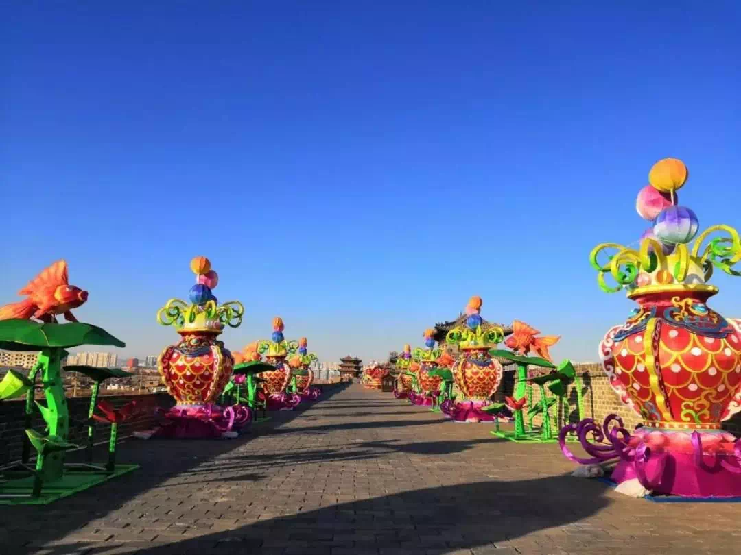 我去小镇过大年,2019中国大同古都灯会,门票免费送