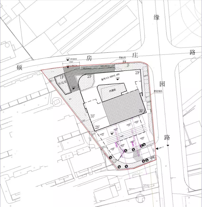 (金新第二小学总平面图) 姑苏区劳动路第二幼儿园 位于苏州市姑苏区