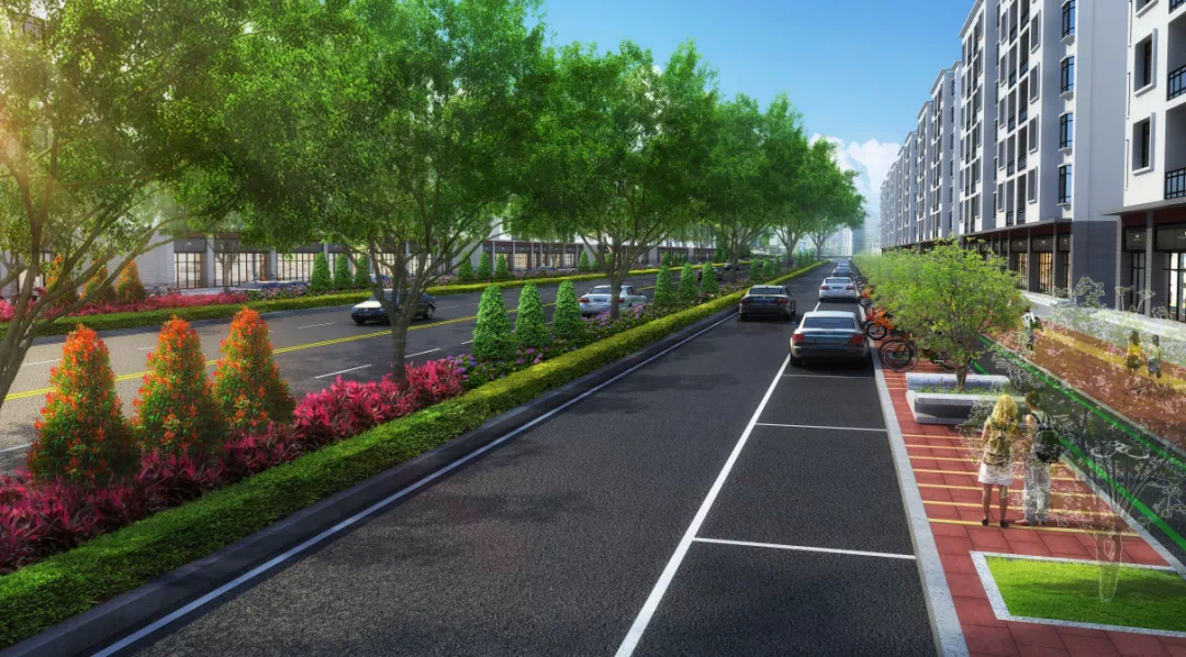 惠安县城区道路沥青化改造和景观提升工程效果图出炉