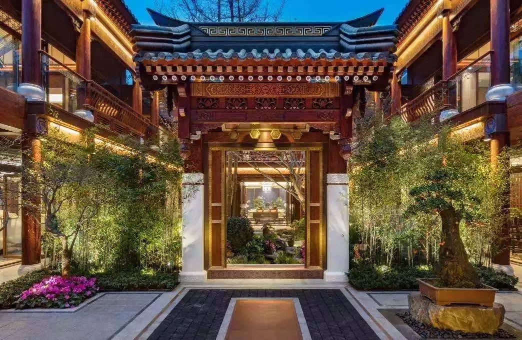 建筑中式四合院,才是最美的院子!-中国门窗营销协会