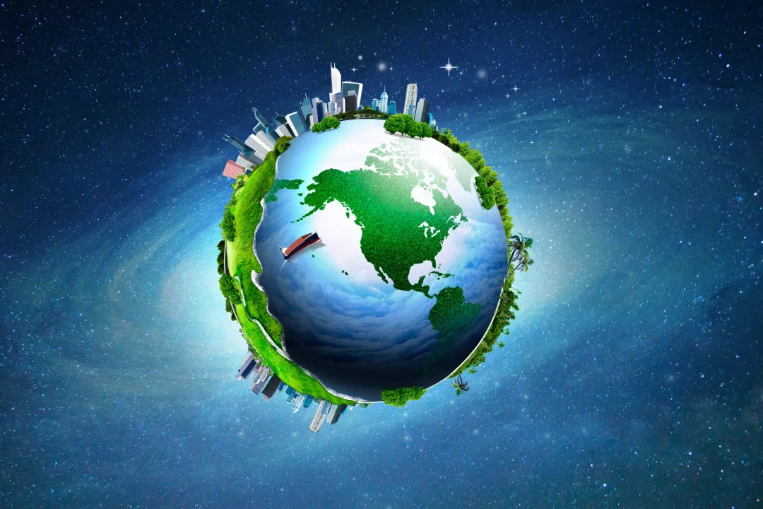 世界地球日绿意常新梦想与家同在