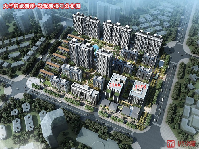 大华锦绣海岸:西海岸宜居美宅 17380元/平起