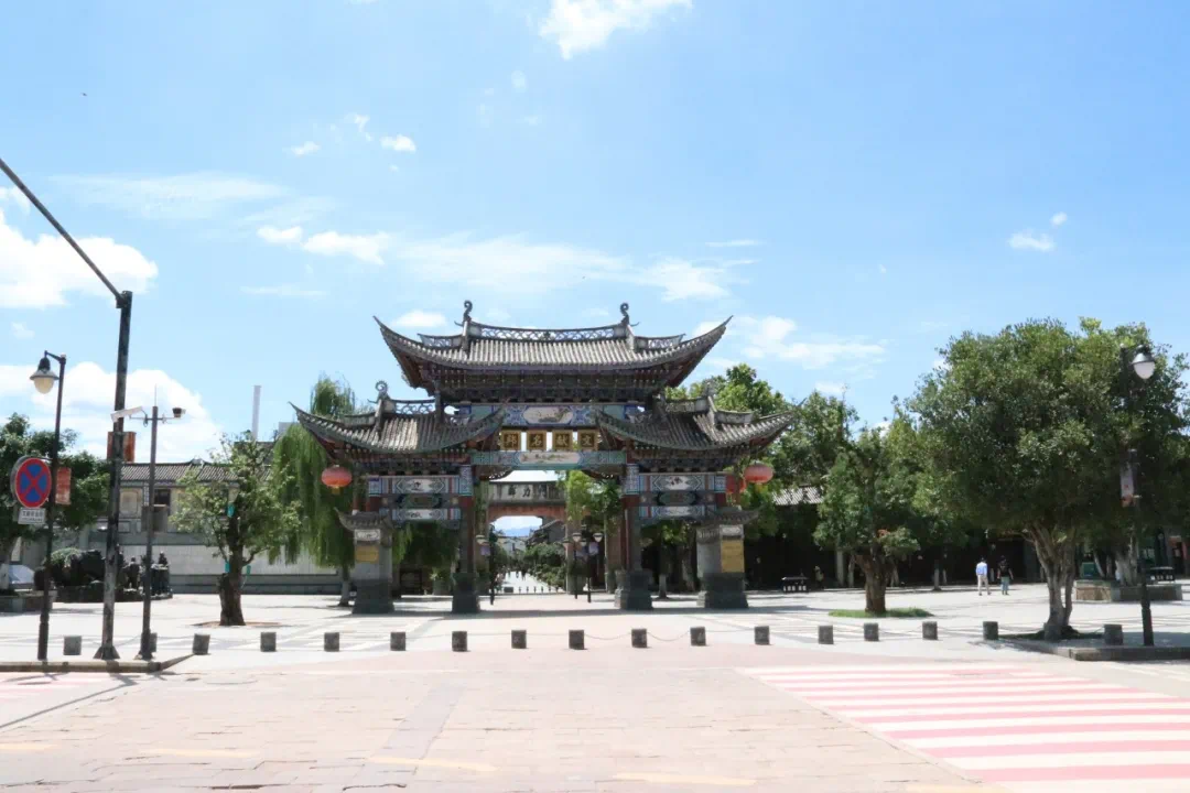 巍山"公园式"县城正在形成