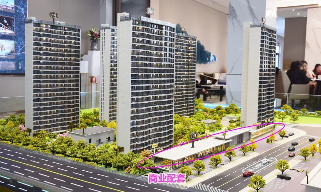 金辉悠步观澜小区沙盘内部配置幼儿园