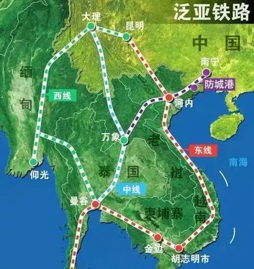 防城港---"泛亚铁路"桥头堡,开启全新时代