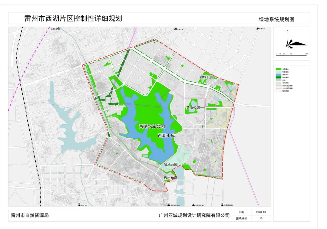 雷州市五大片区控制性详细规划公示,规划面积达7269.73公