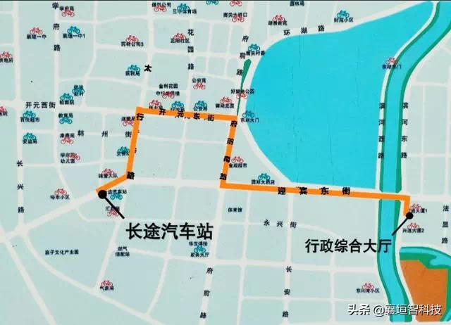 长治襄垣世通政务大厅循环免费公交路线开通